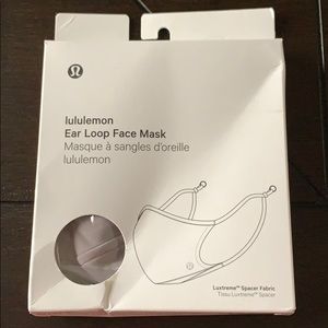 Lululemon Ear Loop Face Mask (Dark Chrome)